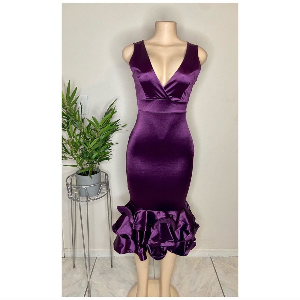 Purple dress